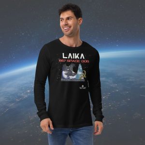 Laika space dog 1957 Shirt Long Sleeve Space Gift