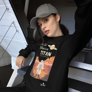 Titan Moon SweatShirt Space Shirts