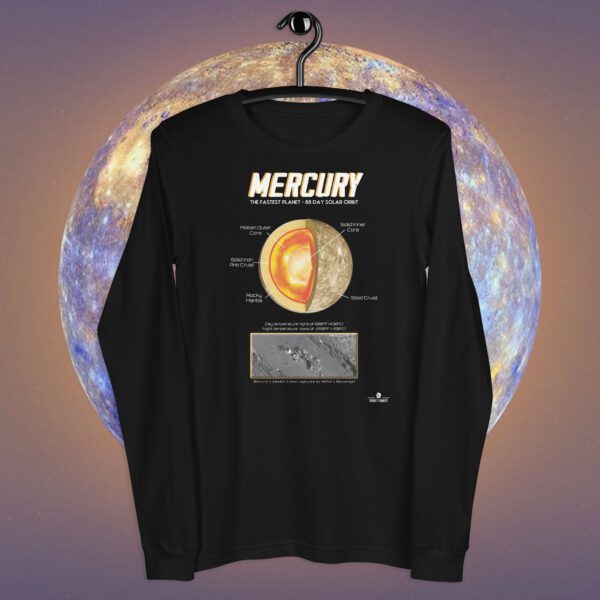 Mercury Planet Long Sleeve Shop Space shirts